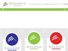 Tablet Screenshot of buccaneerpromotions.co.uk